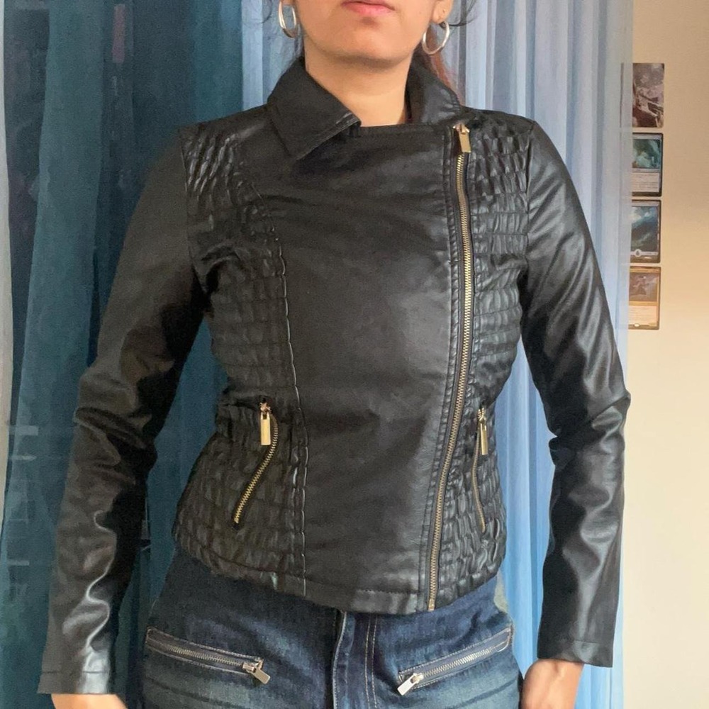 MOTO GEAR Vegan Leather Jacket